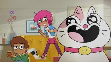 Chico Chica Perro Gata Ratón Queso 1x2